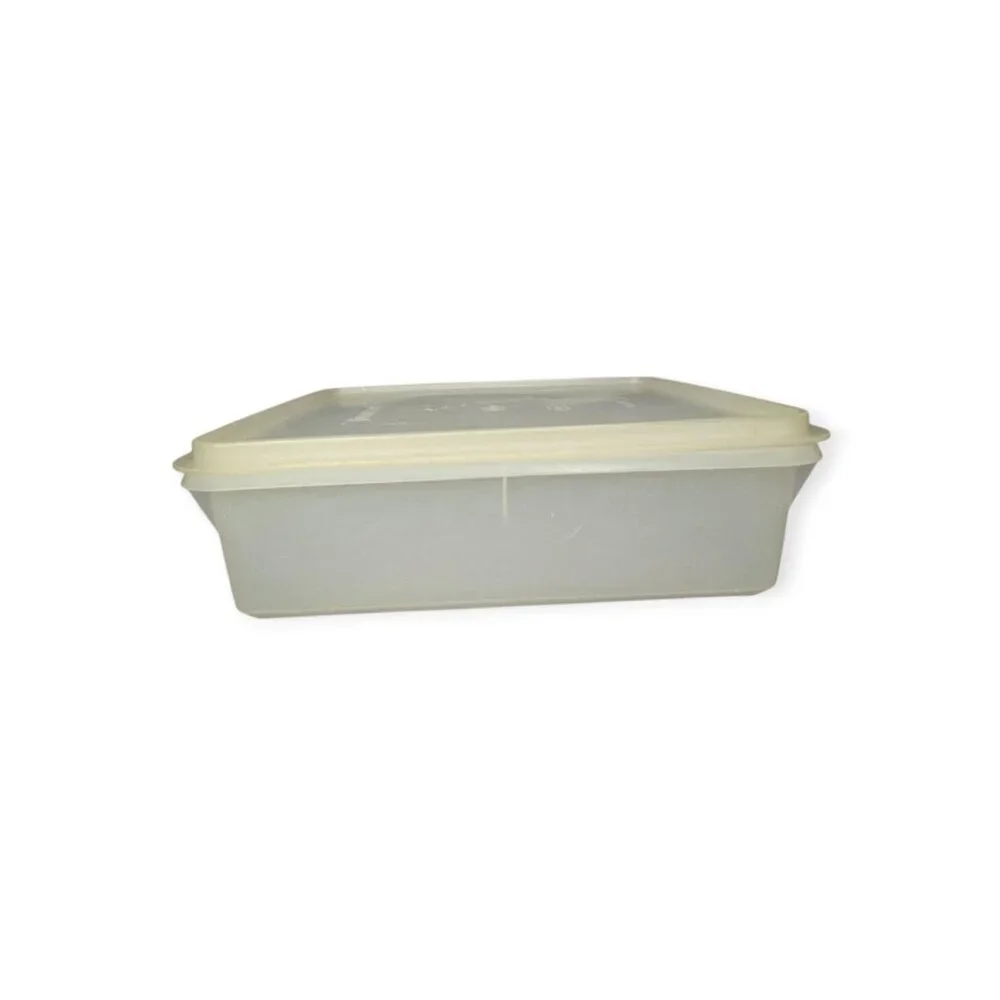 Vintage Tupperware Square Storage Container with Lid 515-2 10